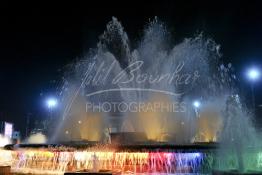 Image du Maroc Professionnelle de  L'ancienne fontaine lumineuse et musicale de Casablanca qui étai l’une des plus importante attraction du centre ville  de la cité blanche, la fierté des Bidaouis surtout durant les années soixante dix et quatre vingt. Située sur la place Mohammed V, Mercredi 21 Novembre 2012. (Photo / Abdeljalil Bounhar) 